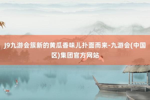 J9九游会簇新的黄瓜香味儿扑面而来-九游会(中国区)集团官方网站