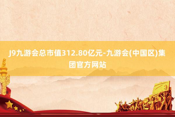 J9九游会总市值312.80亿元-九游会(中国区)集团官方网站